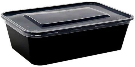 750ml Rectangular Plastic Food Container