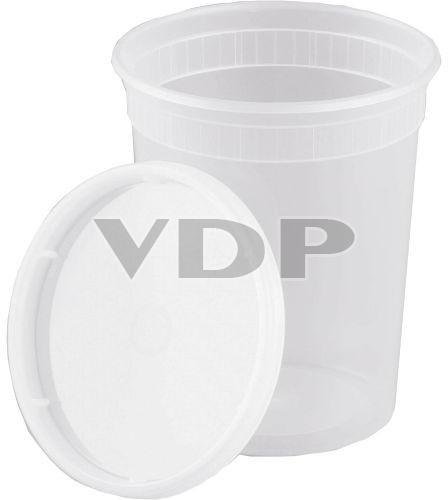 750ml Round Plastic Food Container