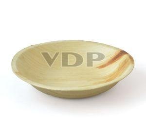 Round Areca Leaf Bowl