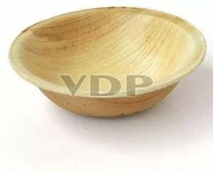 4.5 Inch Round Areca Leaf Bowl