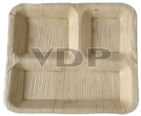 3 Compartment Areca Leaf Plate