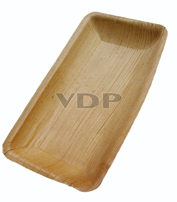  Rectangle Areca Leaf Plate